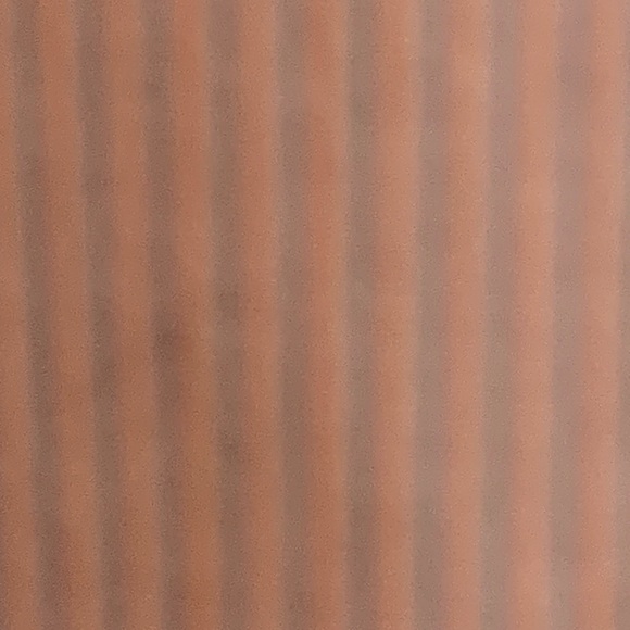 Calvin Klein Non Iron Slim Fit Orange & Gray Pinstripes L/S Men’s Shirt Size M - Picture 3 of 4